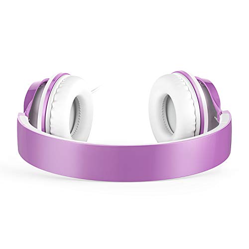 AILIHEN-MS300-Wired-Headphones-Stereo-Foldable-Headset-for-iOS-Android-Smartphone-Laptop-Tablet-PC-Computer-Purple