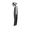 ConairMAN Super Stubble Ultimate Flexhead Trimmer; Razor-Sharp Etched Blade Technology with Pivoting Flex Head; 15 Digital Settings ranging from 0.4mm to 5.0mm; Black - Wet/Dry + Lithium Ion Powered