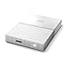 WD 1TB White My Passport Portable External Hard Drive - USB 3.0 - WDBYNN0010BWT-WESN (Renewed)