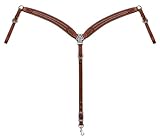 Weaver Leather Austin Breast Collar, Rich Brown