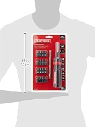 CRAFTSMAN Ratcheting Screwdriver, Multibit