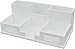 Victor W9525 Pure White Desk Organizer with Smart Phone Holder™