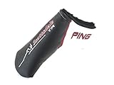 NEW PING Scottsdale TR Black/White Velcro BOOT/BLADE Putter Headcover