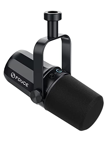 FDUCE SL40 Vocal Dynamic Podcast Microphone for