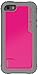 Ballistic Every1 Series Case for iPhone 5/5s - Retail Packaging - Raspberry Pink/Charcoal Gray