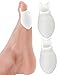 Tailor's Bunion Corrector and Bunionette Gel Toe Separators for Pinky Toe by Toe Glow
