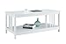 Convenience Concepts Mission Coffee Table, White