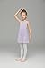 Girls' Flutter Sleeve Skirted Leotard