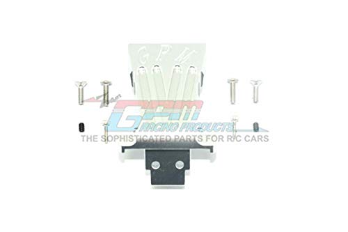 GPM For Losi 1/10 Baja Rey 4WD Desert Truck (LOS03008) Upgrade Parts Aluminum Front Bumper Mount - 1 Set Silver
