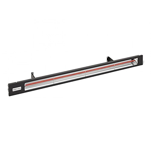 Infratech Slimline Series 63 1/2-inch 3000w Single Element Electric Infrared Patio Heater - 240v - Matte Black - Sl3024bl