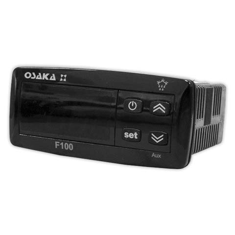 DOJA Industrial | Dig.Osaka Thermostat F100 / F10-50 ° / + 150 ° | Osaka with defrosting, one Relay (NTC)