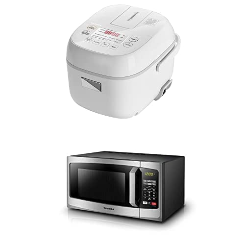 Toshiba Mini Rice Cooker, 3 Cups Uncooked Small