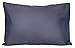 2 Steel Blue Toddler Pillowcases - Envelope Style - for Toddler and Travel Pillows Sized 13x18 and 14x19-100% Cotton with Percale Weave - Machine Washable - 2 Pack