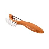 Rachael Ray Tools 3-in-1 Vegetable Peeler/Brush "Veg-A-Peel", Orange