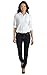 PajamaJeans Jeans for Petite Women - Pull On Jeans Petite, Black, L