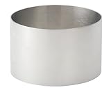 HIC Harold Import Co. 93212 HIC Food Ring, 18/8 Stainless Steel, 3.5-Inches Diameter X 2.125-Inches, Round, 3.5 Inch