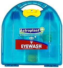 Astroplast Eye Wash First Aid Kit with Two Sterile 500ml Saline Bottles for The Workplace, Ocean Green - Image 3