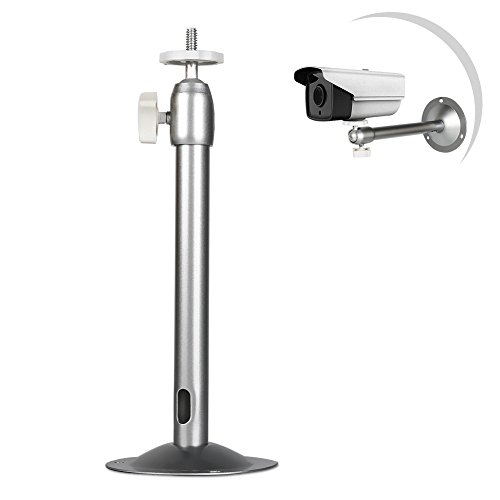 Security Wall Mount, Spessn Aluminum Adjustable Indoor/Outdoor Security Camera Wall/Celling Bracket Stand for Arlo, Arlo Pro, Arlo Pro 2, CCTV Camera Rotary Surveillance Installation Holder