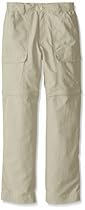 White Sierra Boys Junior Trail Convertible Pant, XX-Small, Stone