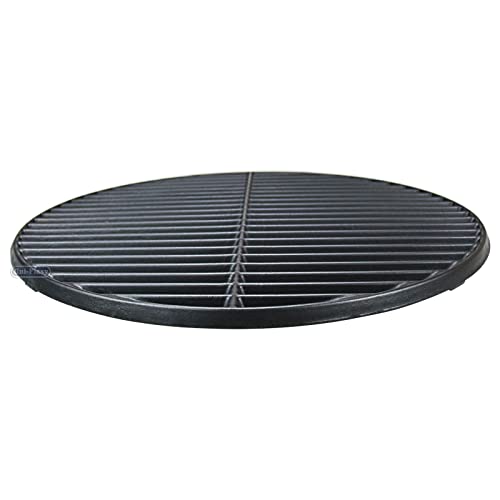 Uniflasy 18 Inch Cast Iron Cooking Grate for Kamado Joe KJHCICG