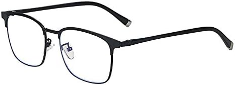 Aroncent メガネ ブルーライトカット PC メガネ UVカット UV400 眼鏡 メンズ レディース ファッション アクセサリー 携帯 TVやパソコン適用 普段使い 自宅 会社 メガネ拭き ケース収納付き