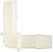 Eldon James L0-6NN Natural Nylon Equal 90 Degree Elbow, 3/8