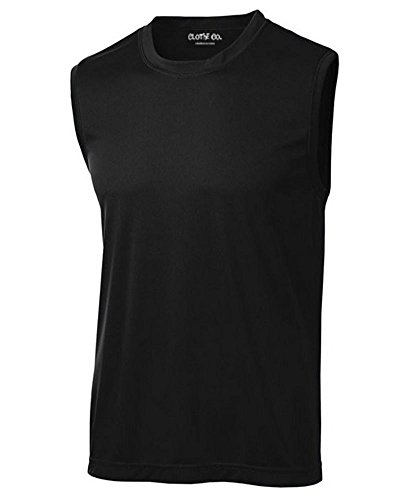Men's Sleeveless Moisture Wicking Muscle Shirt