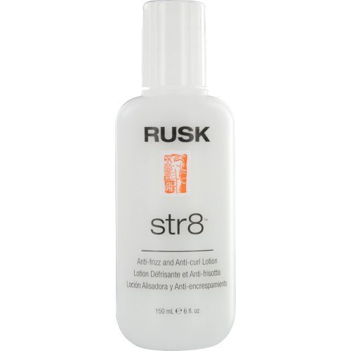 Rusk by Rusk Straight Anti Frizz Anti Curl Lotion for Unisex, 6 Ounce