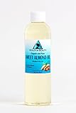 Sweet Almond Oil Organic Carrier Cold Pressed Refined 100% Pure 4 oz