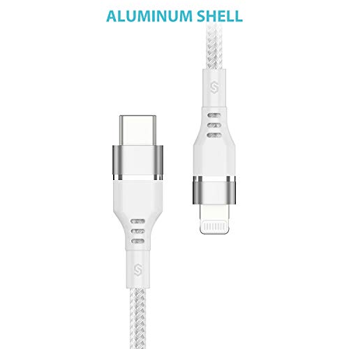 Syncwire USB C to Lightning Cable 6ft [Apple MFi Certified] iPhone 12 Lightning to USBC Fast