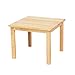 24” x 36” Rectangular Hardwood Table with 22” Legs, Table for Kids, Solid-Wood Kids’ Activity Table for Playroom, Daycare, or Preschool, GREENGUARD Gold Certified, Craft Table