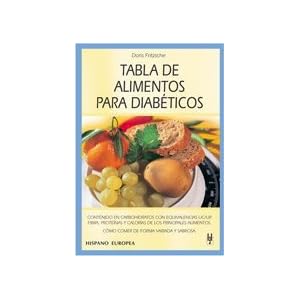 Tabla de alimentos para diabeticos (Spanish Edition)