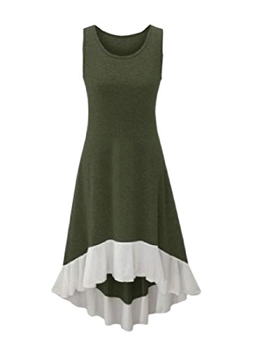 เดรสลำลอง เดรส(dress)es comfy เดรสแขนสั้นless