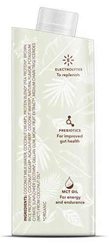 image for ALOHA Organic Vegan Plant Based Protein Drink with MCT Oil |Coconut |1