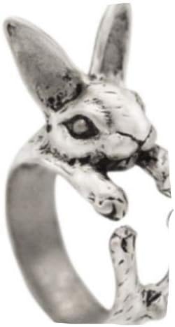 CrownOfRibbons Adjustable Rabbit Ring, Alice in Wonderland Jewellery, Animal Lover Gift, Teenager Girl, Woman