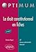 Le droit constitutionnel en fiches (2e édition) (Optimum) by