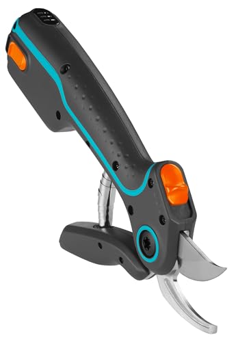 Gardena AssistCut: Cordless Pruning Shears with a Cutting Diameter of 25 mm, for Easy and Effortless Cutting of Branches, Young Shoots and Flowers, with USB-C Charging Cable (12222-20)