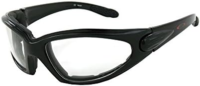 Survival Optics Sunglasses Thrasher Black w/Photochromatic Anti-Flog Clear/Smoke Lenses