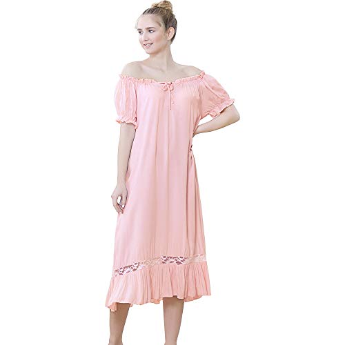 short white nightgown