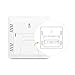BEYELIAN Beauty Salon Use Digital Thermo Hygrometer Indoor Humidity Temperature Monitor ℃/℉ Switch for Home, Office, Greenhouse, Warehouse
