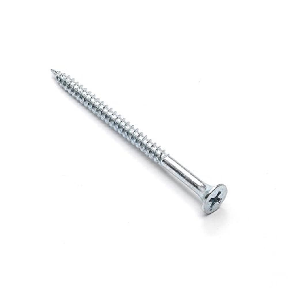 Merriway BH06081 (25 Pcs) Fine Thread Bugle Head Plasterboard Screw, ZP 4.2mm x 75mm - Pack of 25 Pieces