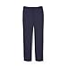 French Toast Little Boys' Flat Front Double Knee Pant, Navy, 7