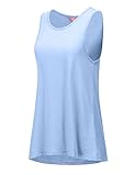 Regna X BOHO Women's Scoop & Halter Neck Basic Sheer Ultra Lightweight Sleeveless Tank Tops (5 styles)