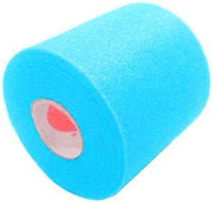 Mixed Colors Bulk Prewrap for Athletic Tape - 12 Rolls, Aqua