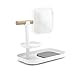 Umbra Vana White Amenity Tray - Modern Multi-Purpose Jewelry Organizer Molded Melamine Durable Vanity Trays For Bathroom Countertop - Protects and Holds Jewelry From Humidity and Water on Bath Counter