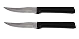 Rada Cutlery Heavy Duty Paring Knife, Black Handle Pack of 2
