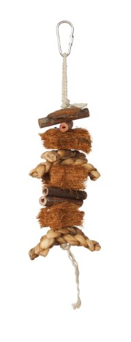 Prevue Hendryx 62803 Naturals Coco Rope Mini Bird Toy, 8 x 2.5
