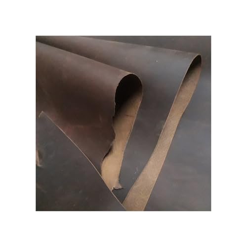 A+ Vegetable-Tanned Whole Grain INDIAN BOVINE | Thickness 0.8-1.0MM Thin Firm Temper Soft Leather |Size 8