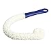 yueton Long Neck Bendable Foam Tipped Bottle/Glass/Decanter/Stemware/Cups/Coffee Pot/Deep Ice Tea Containers Washing Brush Scrubber, Glasses Cleaning Brush (Blue)
