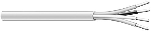 General Cable C3120.41.86 Multi-Conductor Unshielded Cable, NEC Type CMP (UL) c(UL) and/or CL3P, 3C/18 7/26BC PVC/NS/FLEX CMP, Natural